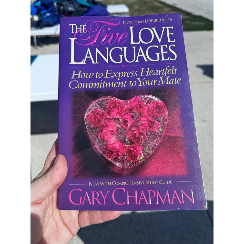 The Five Love Languages Gary Chapman Paperback Marriage Study Guide 1881273156